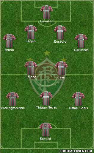 Fluminense FC Formation 2013