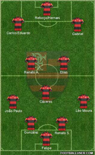 CR Flamengo Formation 2013