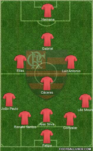 CR Flamengo Formation 2013