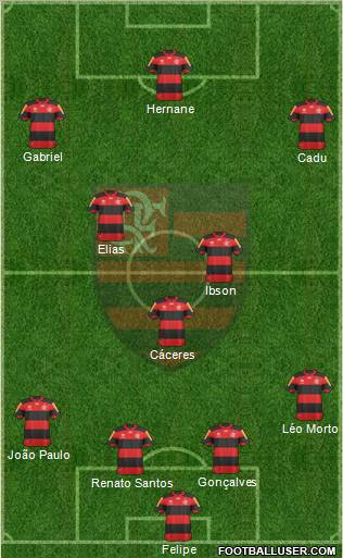 CR Flamengo Formation 2013