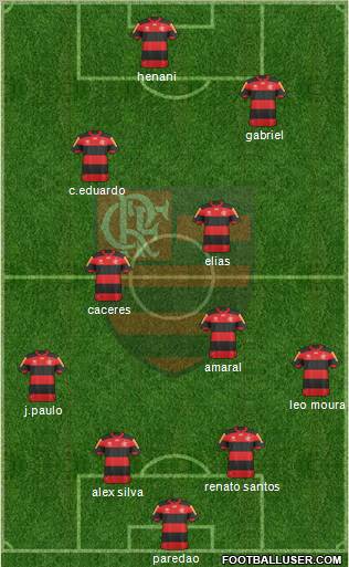 CR Flamengo Formation 2013