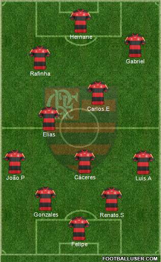 CR Flamengo Formation 2013