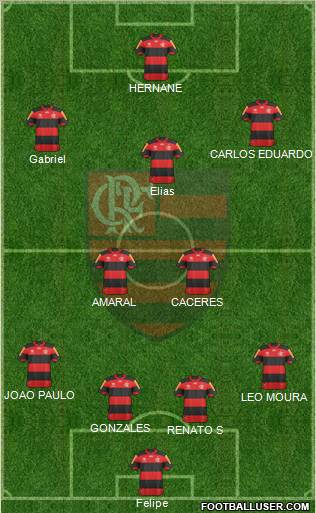 CR Flamengo Formation 2013