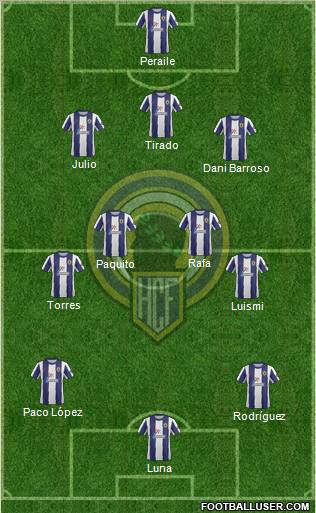 Hércules C.F., S.A.D. Formation 2013