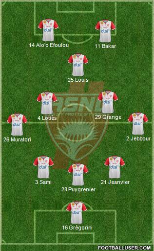 A.S. Nancy Lorraine Formation 2013