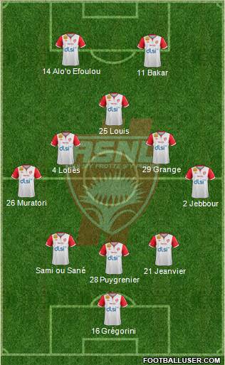 A.S. Nancy Lorraine Formation 2013