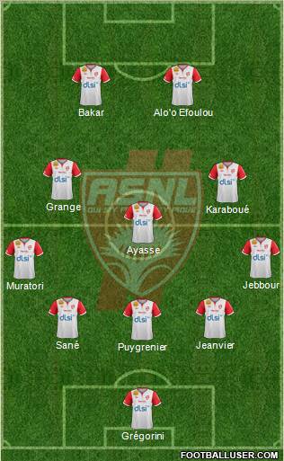 A.S. Nancy Lorraine Formation 2013