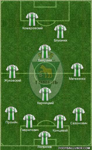 FC Gomel Formation 2013