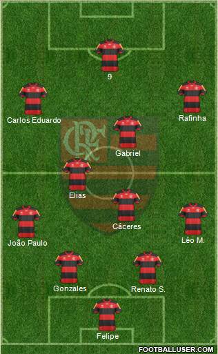 CR Flamengo Formation 2013