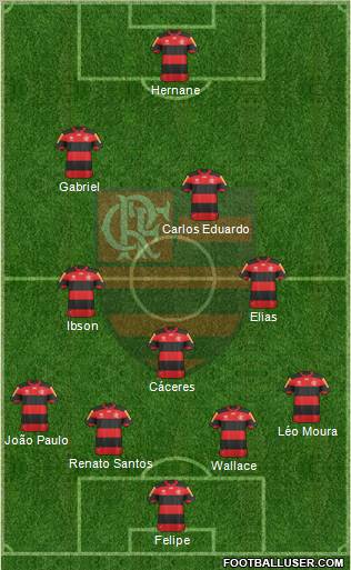 CR Flamengo Formation 2013