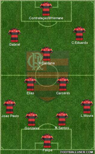 CR Flamengo Formation 2013