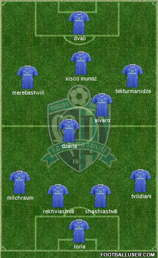 Dinamo Tbilisi Formation 2013