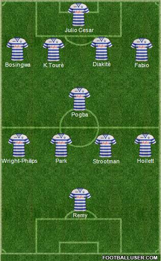 Queens Park Rangers Formation 2013