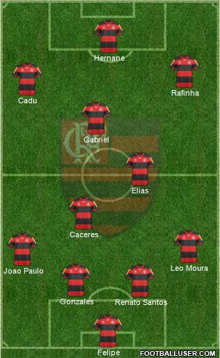 CR Flamengo Formation 2013