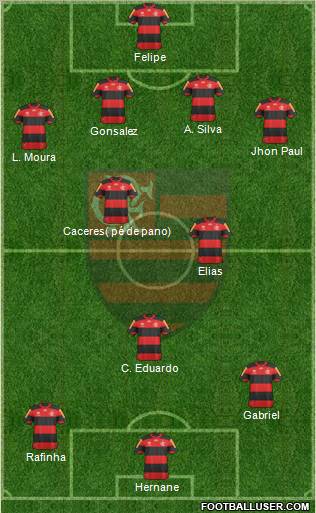 CR Flamengo Formation 2013