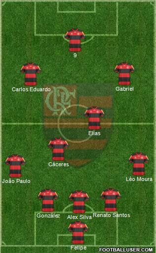 CR Flamengo Formation 2013