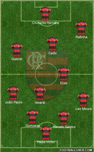 CR Flamengo Formation 2013