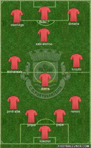 Clube Desportivo Portosantense Formation 2013