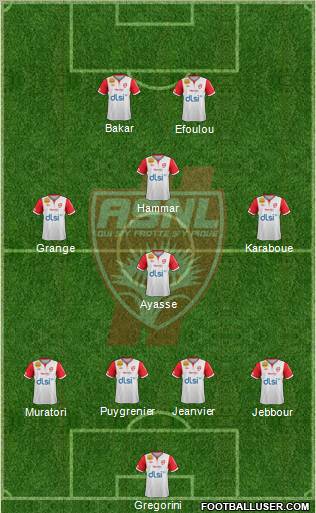 A.S. Nancy Lorraine Formation 2013