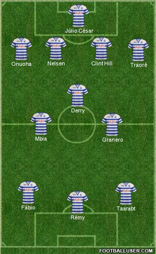 Queens Park Rangers Formation 2013