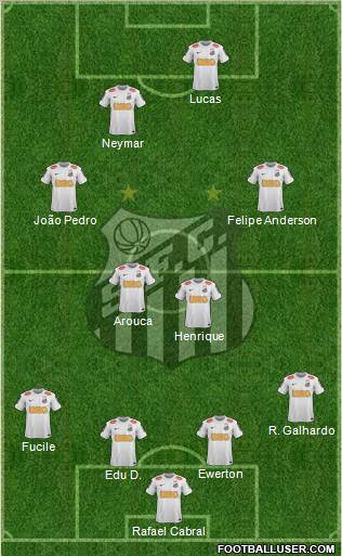 Santos FC Formation 2013