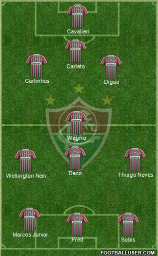 Fluminense FC Formation 2013