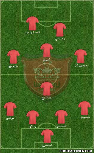 Persepolis Tehran Formation 2013