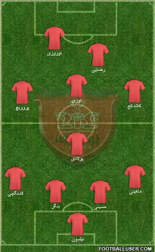 Persepolis Tehran Formation 2013