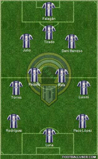 Hércules C.F., S.A.D. Formation 2013