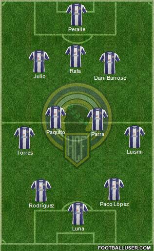 Hércules C.F., S.A.D. Formation 2013