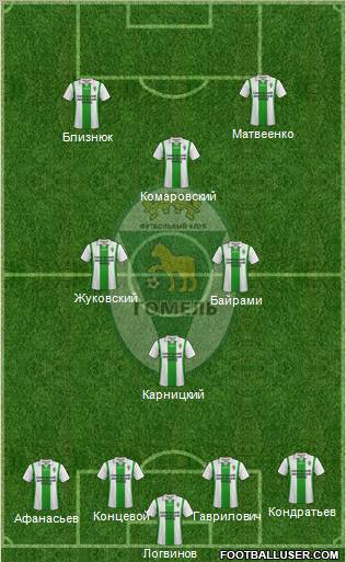 FC Gomel Formation 2013