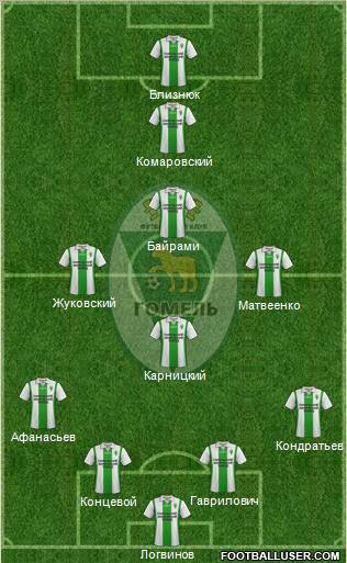 FC Gomel Formation 2013