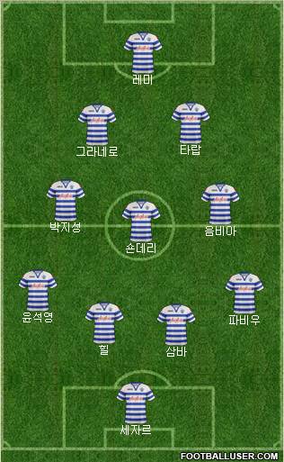 Queens Park Rangers Formation 2013