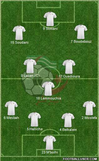 Algeria Formation 2013