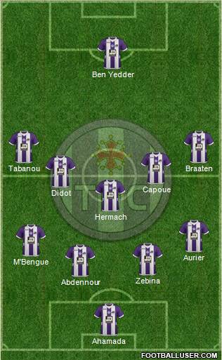 Toulouse Football Club Formation 2013