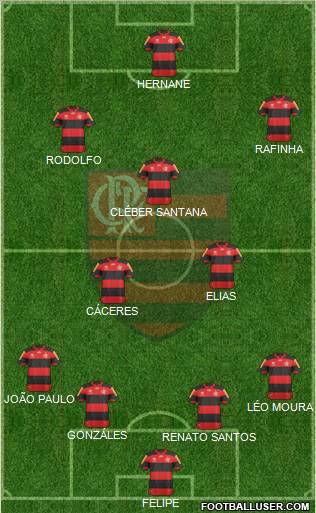 CR Flamengo Formation 2013