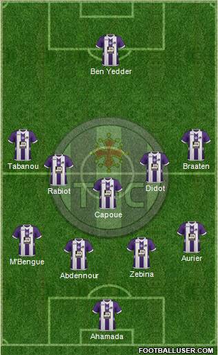 Toulouse Football Club Formation 2013