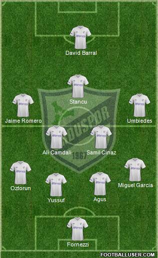 Orduspor Formation 2013