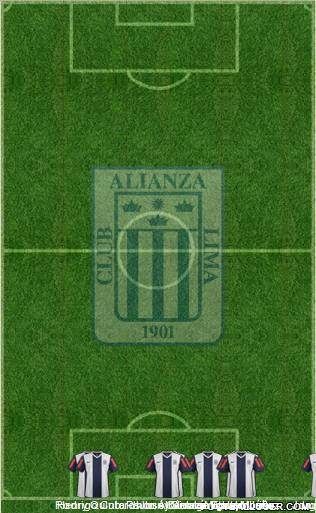 C Alianza Lima Formation 2013