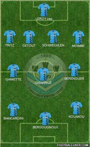 Tours Football Club Formation 2013