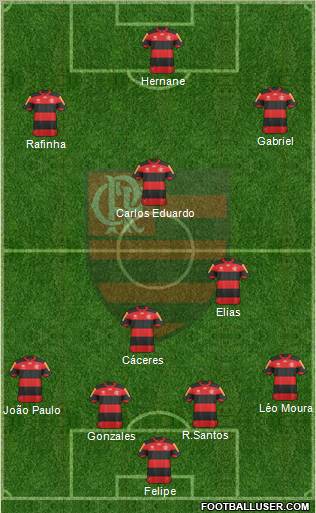 CR Flamengo Formation 2013