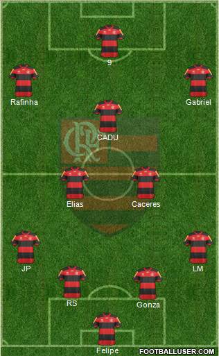 CR Flamengo Formation 2013