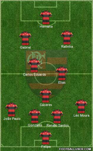 CR Flamengo Formation 2013