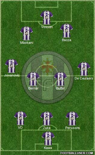 Toulouse Football Club Formation 2013