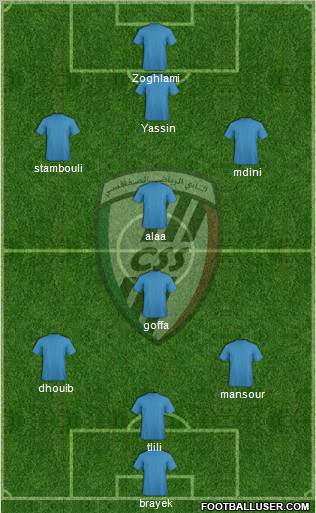 Club Sportif Sfaxien Formation 2013