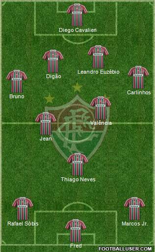 Fluminense FC Formation 2013