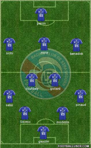 Racing Club de Strasbourg-Football Formation 2013