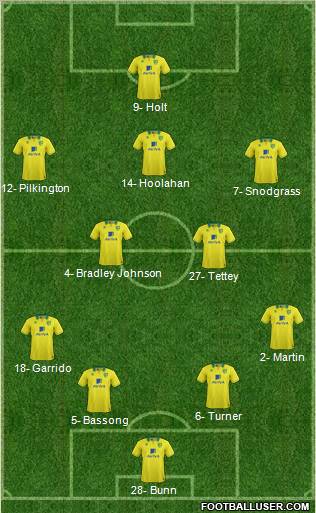 Norwich City Formation 2013