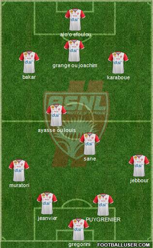 A.S. Nancy Lorraine Formation 2013