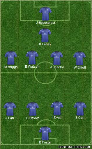 Birmingham City Formation 2013